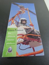 Intora-Firebird Mini Helicopter Techical Booklet Ex Rare Jet tip rotor H2O2