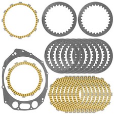 Clutch Friction Steel Plates Gasket fits Suzuki GSX1300R Hayabusa 1300 2002-2019