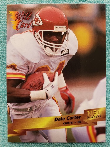 1993 Wild Card Dale Carter #69 card