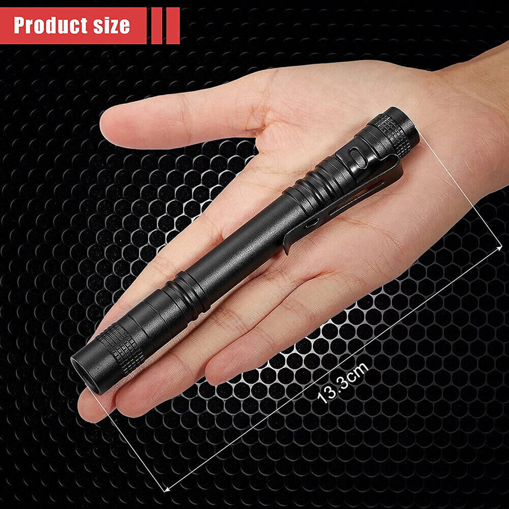 Stylo à clip évolutif lumière UV zoomable 395 nm lumière noire lampe de
