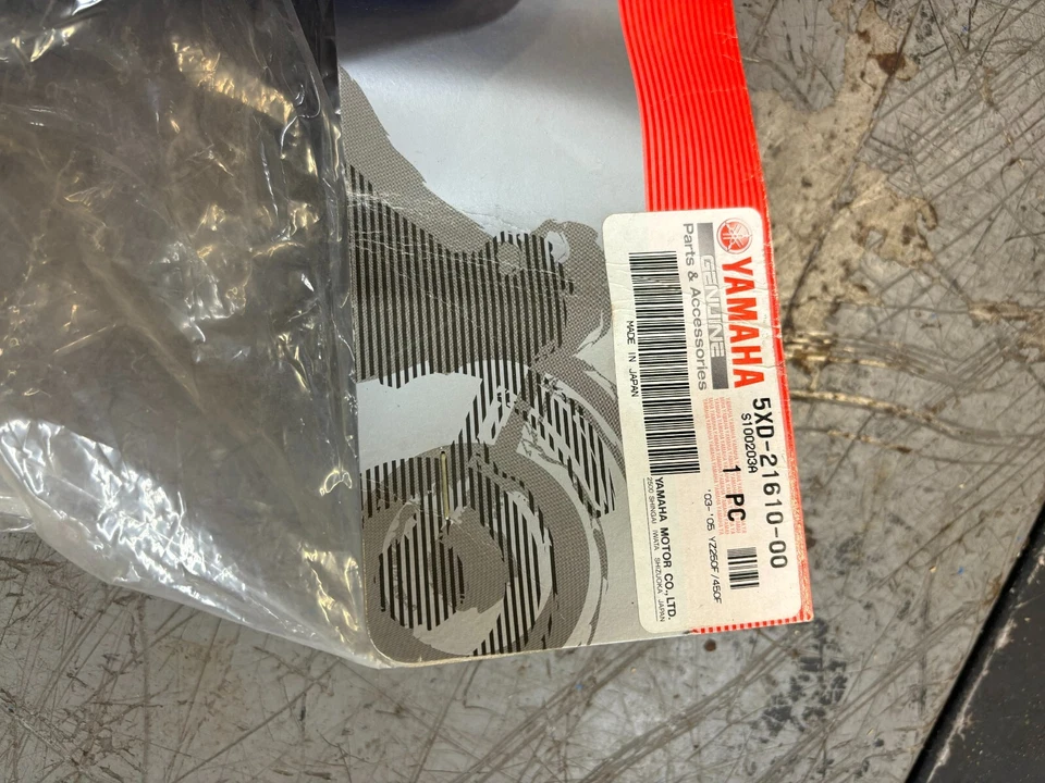 Guardabarros trasero Yamaha genuino nuevo yz250 yz450 03 - 05 pn 5xd-21610-00 RW6692 Foto 2 de 2