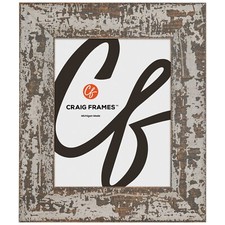 Craig Frames Hatteras XL, 2.375 Inches Wide Barndoor Brown Picture Frame