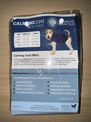 AKC Calming Coat Anti-anxiety & Calming Coat For Your DOG - Large