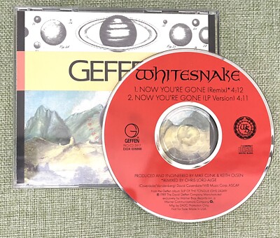 Whitesnake          ** PROMO CD **       Now You're Gone