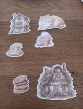 6X PAPER DIE CUTS FOR SCRAPBOOKING/JOURNALS MIXED PD82 