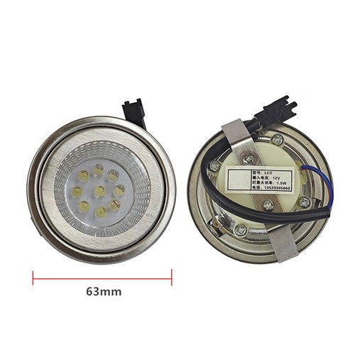 Pour Hotte de cuisinière Lampe à Économie d'Énergie Lumière LED 12V 1.5W - Picture 3 of 6