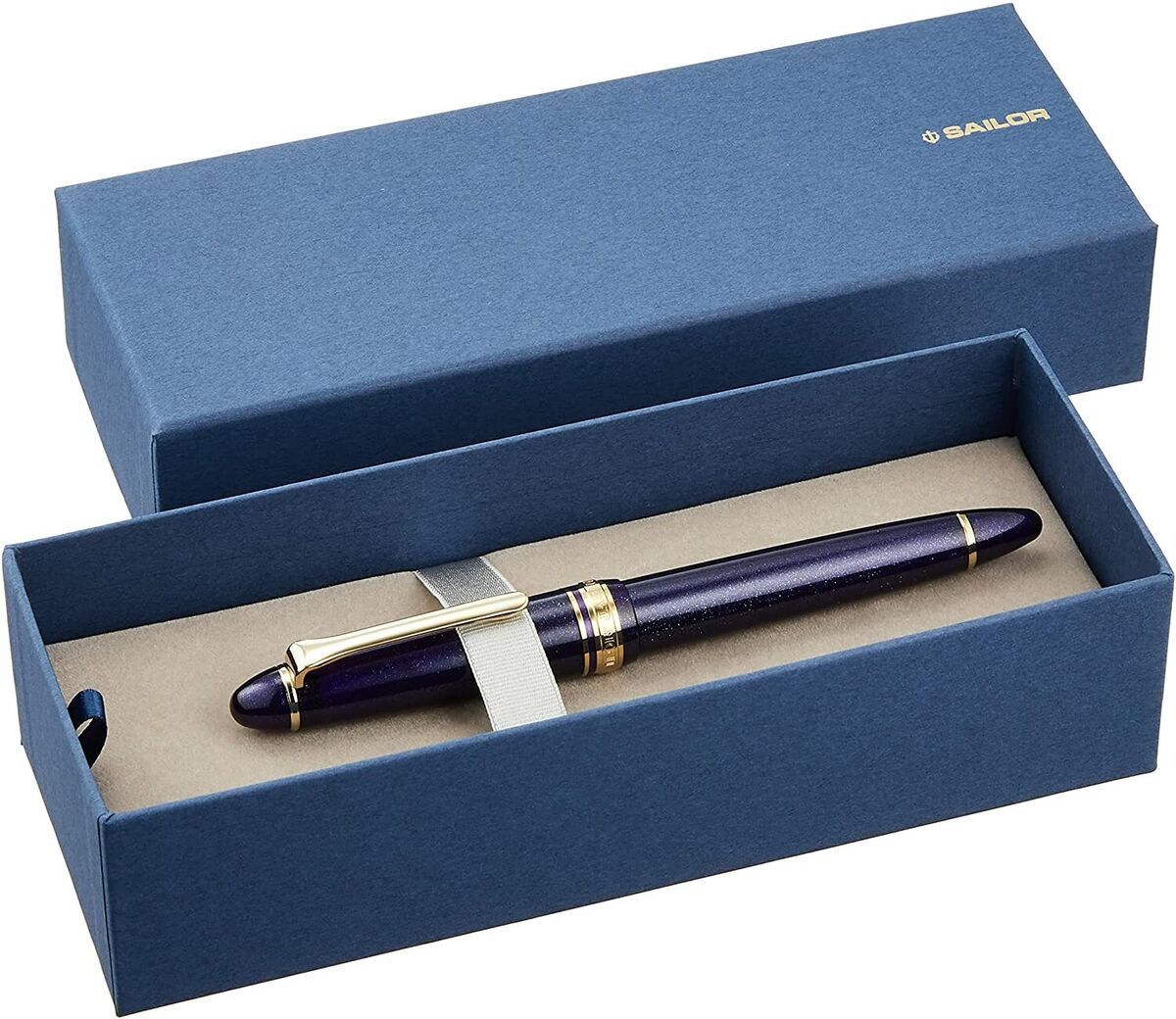 Sailor Profit Light Fountain Pen GT Shining Blue Broad Nib Sailor Profit Light Fountain Pen GT Shining Blue Broad Nib