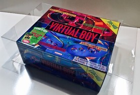 1 Console Box Protector For NINTENDO VIRTUAL BOY Console Boxes! Display Case 