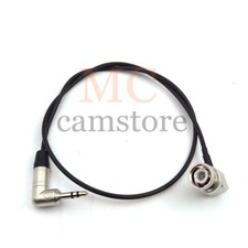 3.5mm TRS Jack To BNC Timecode Cable For Canon Sony ARRI zoom Canon C300 / C500