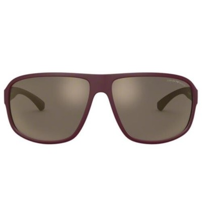 Emporio Armani EA4130 57515A Sunglasses Bordeaux/Brown  display picture 3