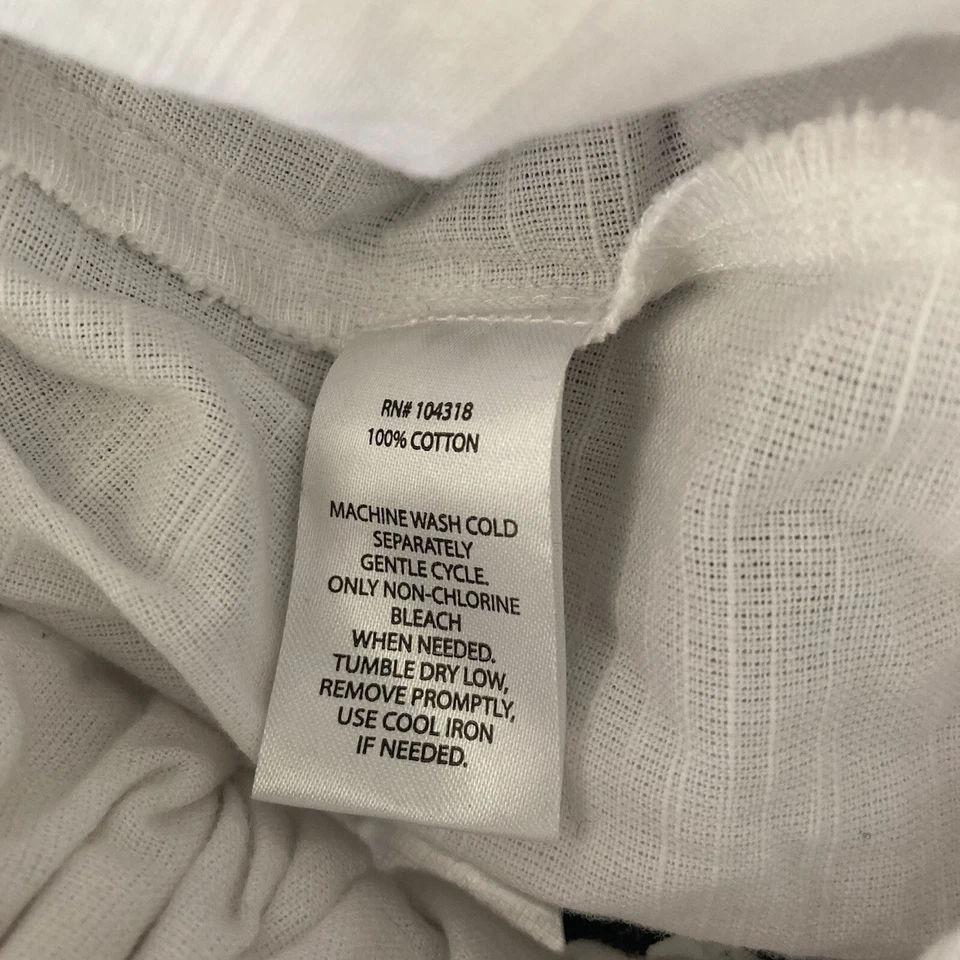 Pantalones Cortos Derek Corazón Mujer Pequeña Bolsa de Papel Cintura Blanco Cuerda Cinturón Foto 4 de 4