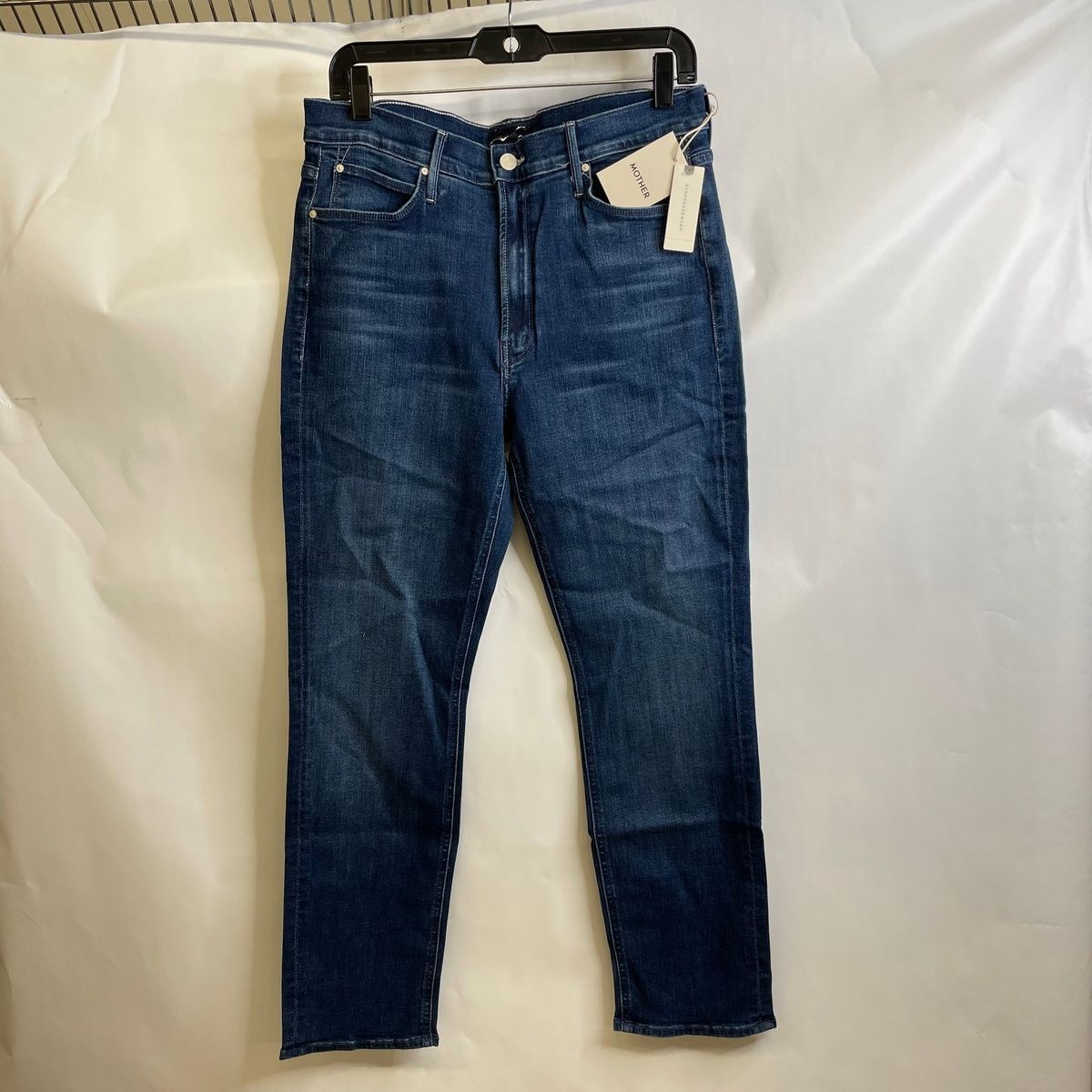 ボトムスその他 Mother The Mid Rise Dazzler Ankle jeans in dark blue The Mid-Rise Dazzler Ankle Jeans by MOTHER | Andrews