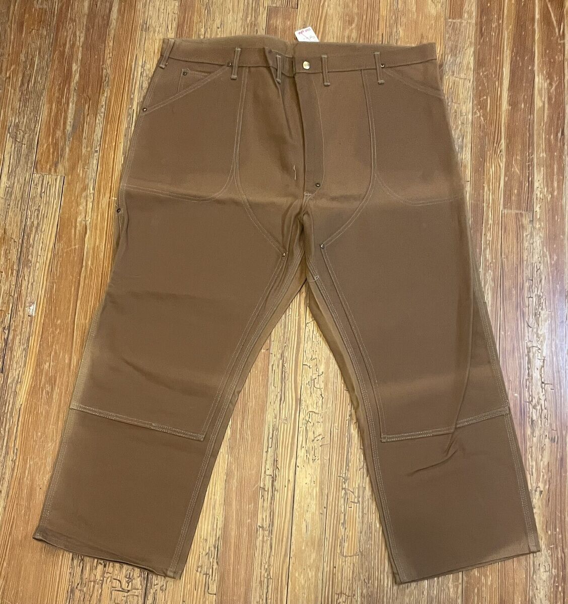 Vintage 70s Carhartt Double Knee Pants 45x28 Canvas Workwear Vintage 70s Carhartt Double Knee Pants 45x28 Canvas Workwear