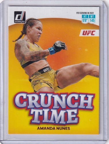 Amanda Nunes #16 2023 Panini Donruss Ufc Crunch Time card