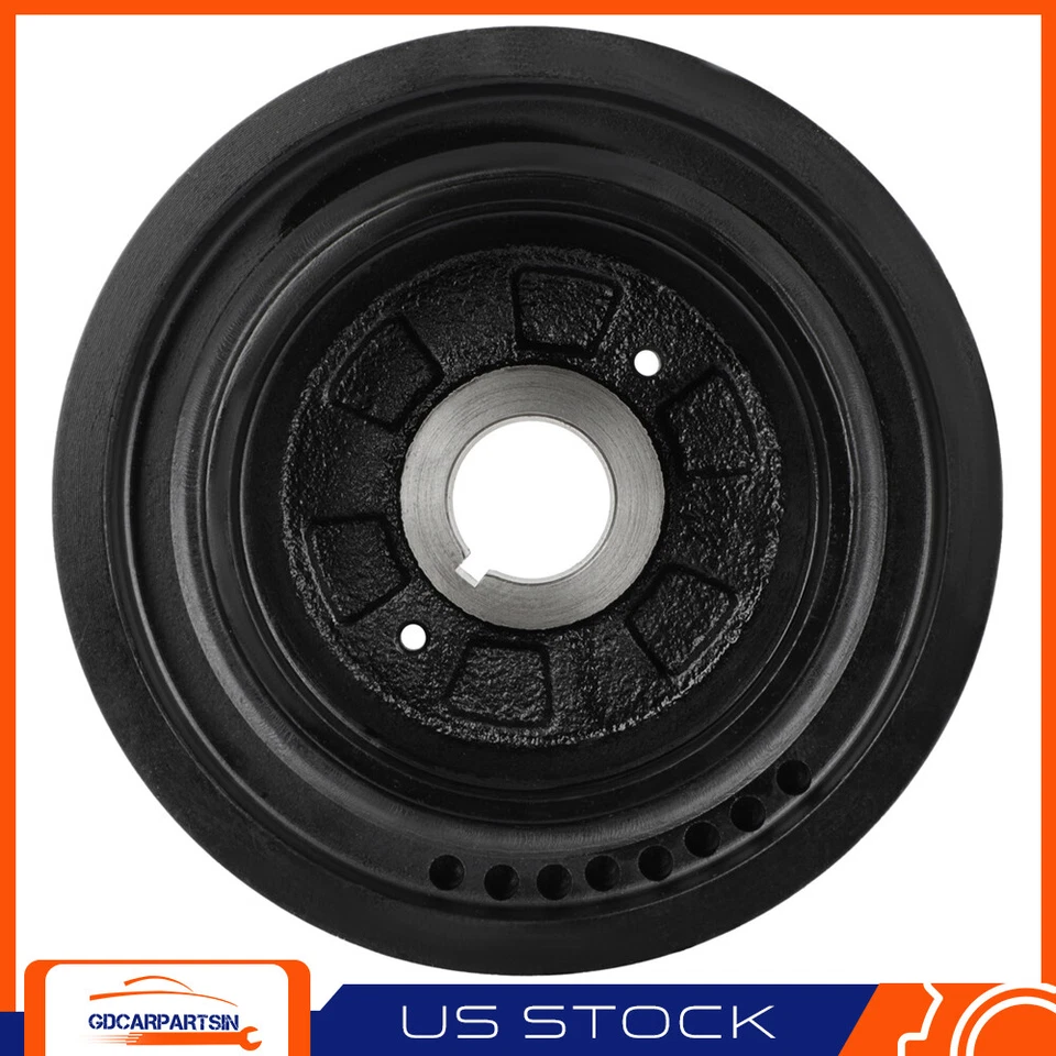 Polea equilibradora armónica del cigüeñal para Nissan para Pathfinder 2000-1996 3,3 L Foto 4 de 4