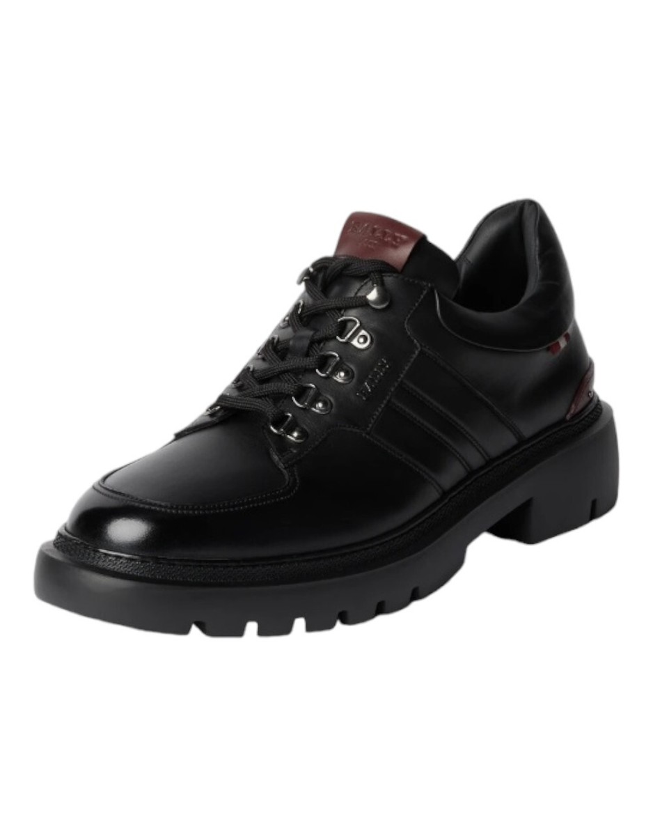 NEW BALLY men\'s valnis calf leather ankle boots in black Bally Westley boots for Men - Black in KSA | Level Shoes main image 4