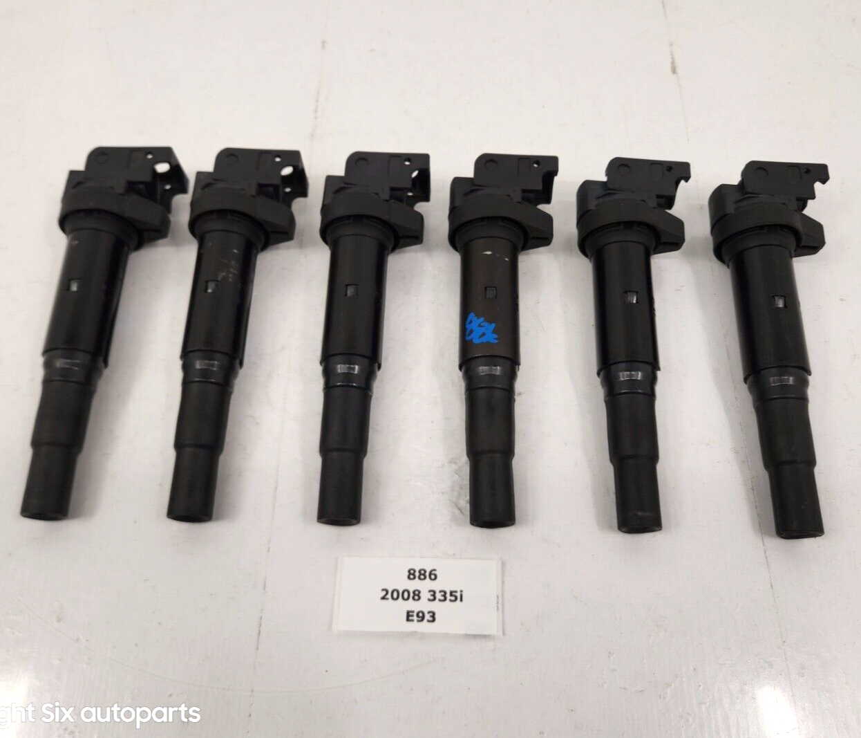 For BMW E92 E82 E60 Engine N54 N52 N55 Spark Plug Ignition Coils SET (6) eBay