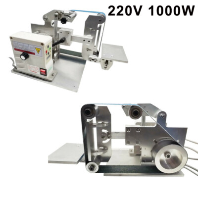 New 220V 1000W Brushless Belt Machine DIY Belt Sander Polishing Grinding Machine
