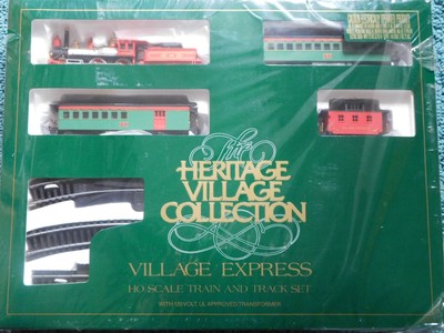 department 56 village express electric train set