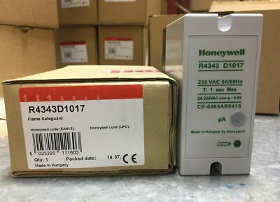 1PC Honeywell R4343D1017 New Flame Controller Relay Flame Detecto