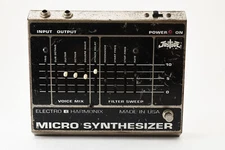 Electro-Harmonix Micro Synthesizer Multi-Effects Guitar Effect Pedal From Japan