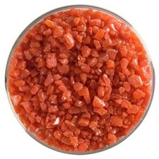Bullseye Glass Frit Tomato Red Coarse Opal 1lb. 90 COE