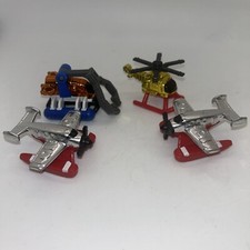 VINTAGE LOT Of 4 1996 Micro Machines Deep Sea Hunter McDonald's Happy Meal