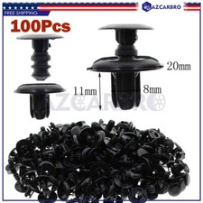 100X FENDER LINER CLIPS PUSH RETAINER For HONDA CIVIC ACCORD ACURA INTEGRA