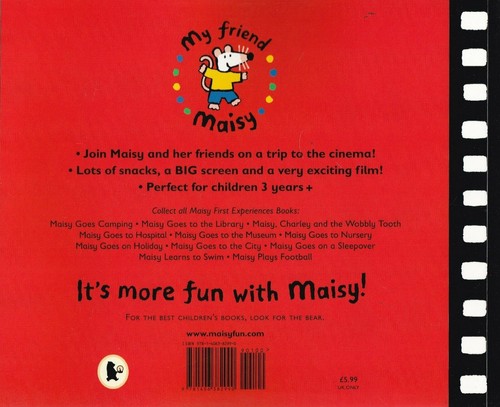 Maisy Goes to the Cinema by Lucy Cousins (Paperback) Book - 第 2/2 張圖片