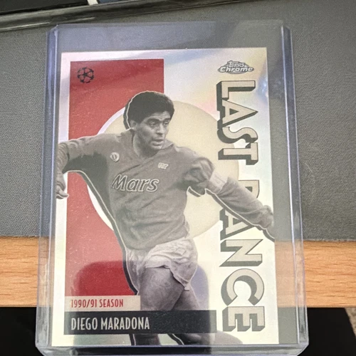 Topps Chrome 2026 Diego Maradona SSC Napoli UCL Insert Last Dance LD-10