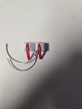 1/24 SCALE DOUBLE WHITE SIMPSON DRAG CHUTE