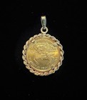 1988 American Double Eagle/Liberty $5 1/10 Fine Gold Coin Pendant - LT — photo 2