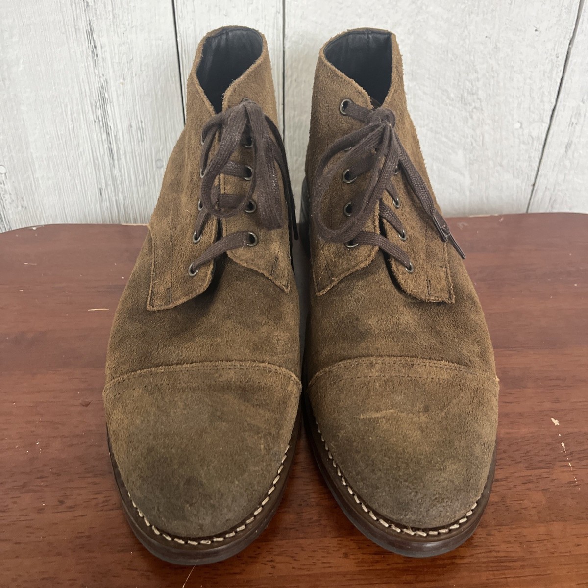 Thursday Boot Company Men\'s Dark Brown Suede Chukka Boots Thursday Boot Co Men main image 3