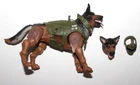 ORDER - German Shepherd Dog Figure 2 - GIJOE CLASSIFIED SERIES 157 6" Scale 1/12