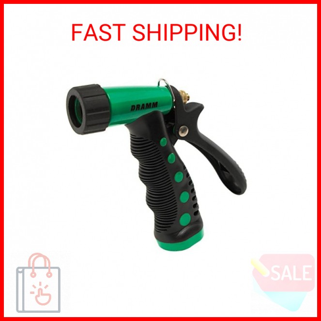 Dramm ColorStorm Premium Pistol Spray Nozzle for Garden Hose with Trigger Style 