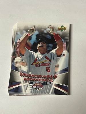 2006 Upper Deck World Series Champions Memorable Moments Singles