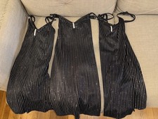 Unbranded Dance Dress Costume Sparkly Pinstripes Three Lot