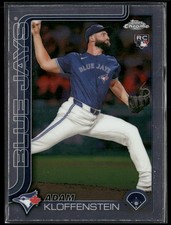 Adam Kloffenstein #47 2025 Topps Chrome Toronto Blue Jays Near Mint or Better