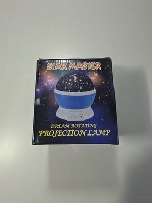 Star Master Dream Rotating Projector Lamp. Purple. 
