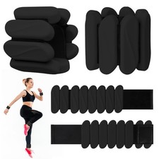 Adjustable 2lb Wrist Ankle Weights for Walking, Yoga, Pilates, Gym Use