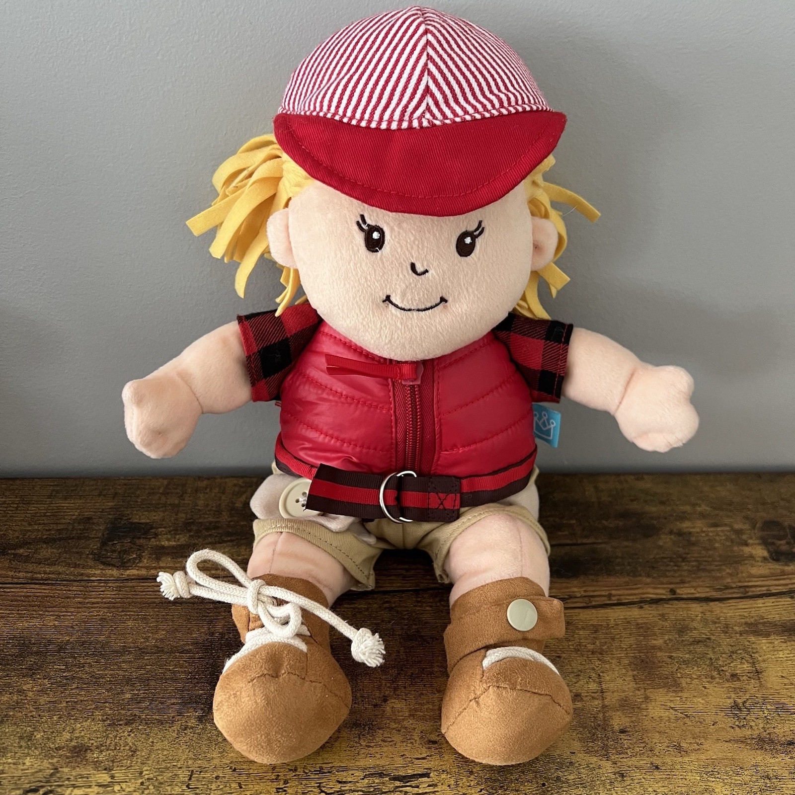 Manhattan Toy Baby Stella Learn to Dress Baby Doll for Ages 1 Year and Up, 15"