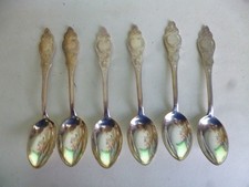 Robbe + Berking Modell Ostfriesenmuster  6 St&uuml;ck Tee / Kaffeel&ouml;ffel 12,6 cm (1)