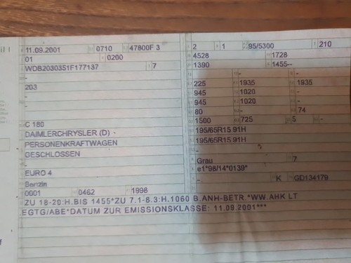 Mercedes-Benz C-Klasse W203 Türsteuergerät Vorne Links A2038206326 - Bild 9 von 9