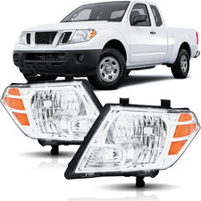 Headlights Assembly Compatible with 2009-2021 Nissan Frontier Head Lamps Driver