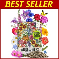 Colorful Wildflower Seed Blend | 2oz | Pollinator Friendly 249.52 per gallon