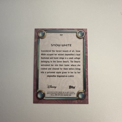 2025 Topps Disney Wonder Snow White Holofoil #151 Tier 1 Princess
