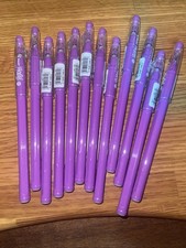 Lot of 12 Pilot FriXion Ball Erasable Ink Pens, LAVENDER, FINE 0.7 mm, Japan