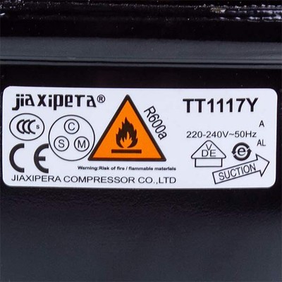 jiayue110６キロ Refrigerator Compressor JIAXIPERA TT1114GY R600a 167W | eBay