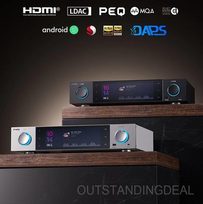 FiiO S15 HD Digital Broadcasting Audio Decoder DSD DAC Music Player Bluetooth