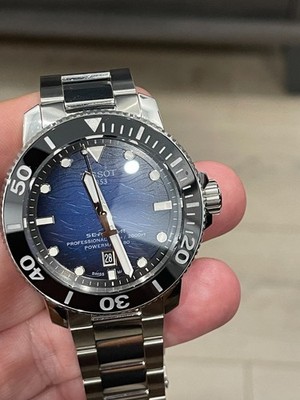 Tissot Seastar Blue Men's Watch - T1206071104101  GORGEOUS BLUE WATCH